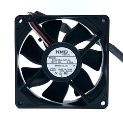 Ventilador NMB 08025SA 80mm 12V con Rodamientos de Bolas