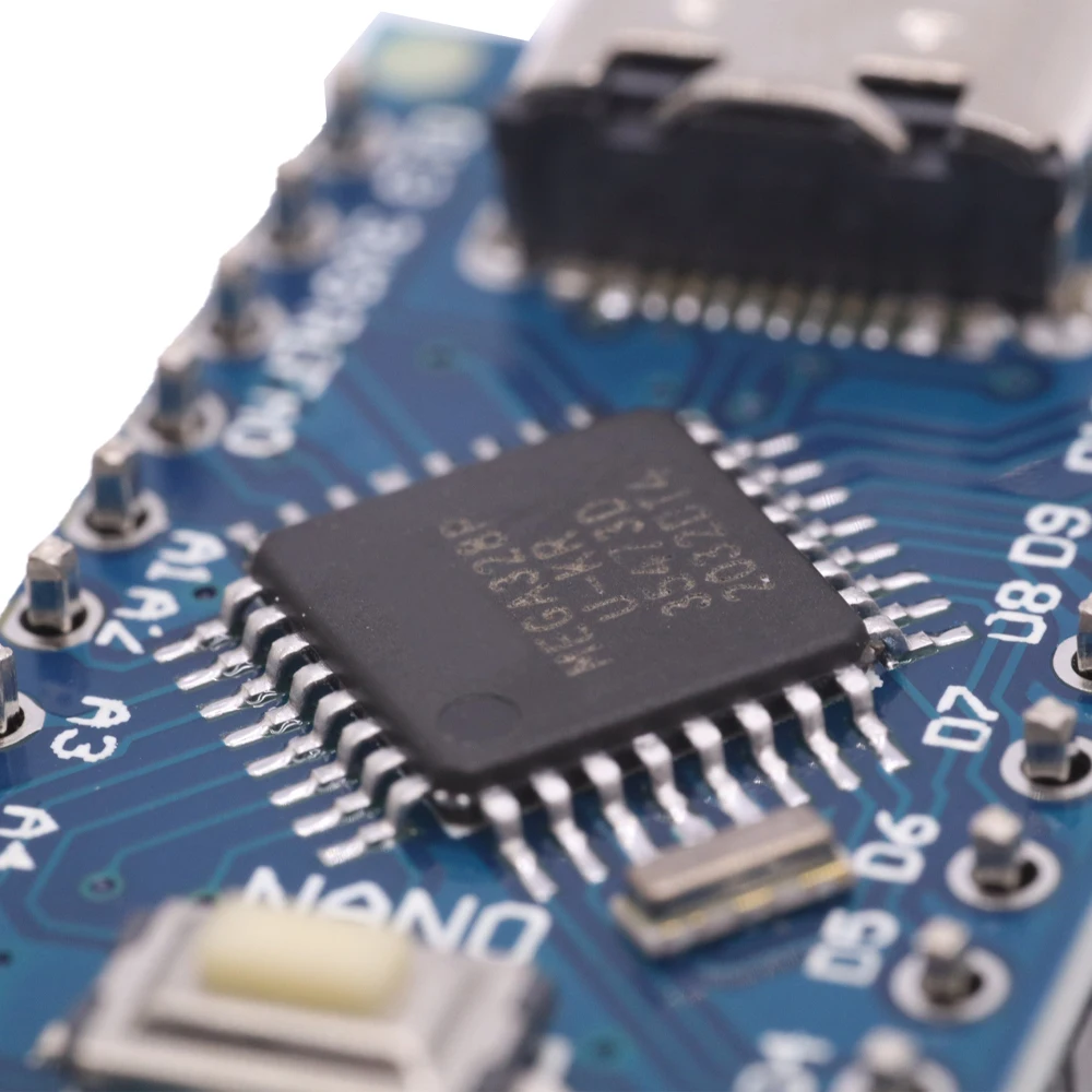 Controlador MINI Nano 3,0, Compatible con Arduino ATmega328P, CH340G, 5V, 16M, CH340, USB con CABLE V3.0, CH340G - imagen 3