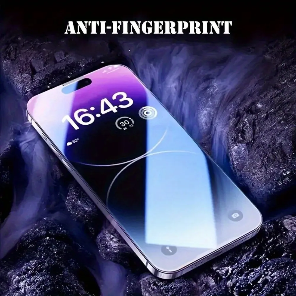 2 uds película de vidrio templado HD adecuada para IPhone 16 15 14 13 12 11 17 Pro Max 12 13 Mini Protector de pantalla para IPhone XR XS vidrio - imagen 3