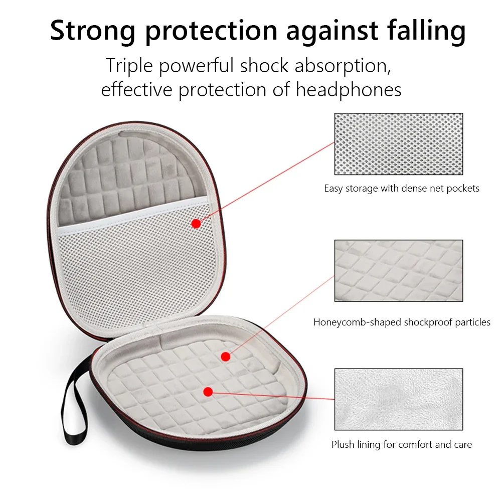 Estuche rígido de transporte para auriculares EVA para COWINE 7 CASE SONYWHCH710N WHCH700N - imagen 4