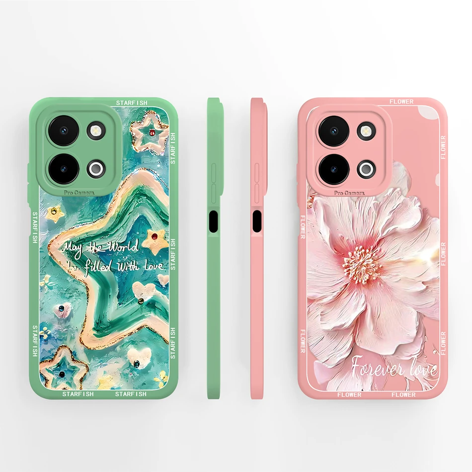 Para Vivo Y28 Y28S funda mariposa rosa suave Premium cubierta de teléfono de silicona líquida para Vivo Y 28 4G 5G parachoques protector anticaída - imagen 5