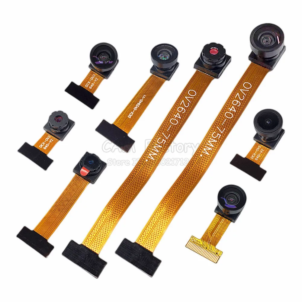 Nuevo módulo de cámara OV2640 para ESP32 CAM 2,4G Wifi módulo 200 222 30 45 120 160 grados 850nm visión nocturna DVP 24PIN visión nocturna