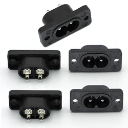 Conector C8 Macho-Hembra – AC 250V 2.5A
