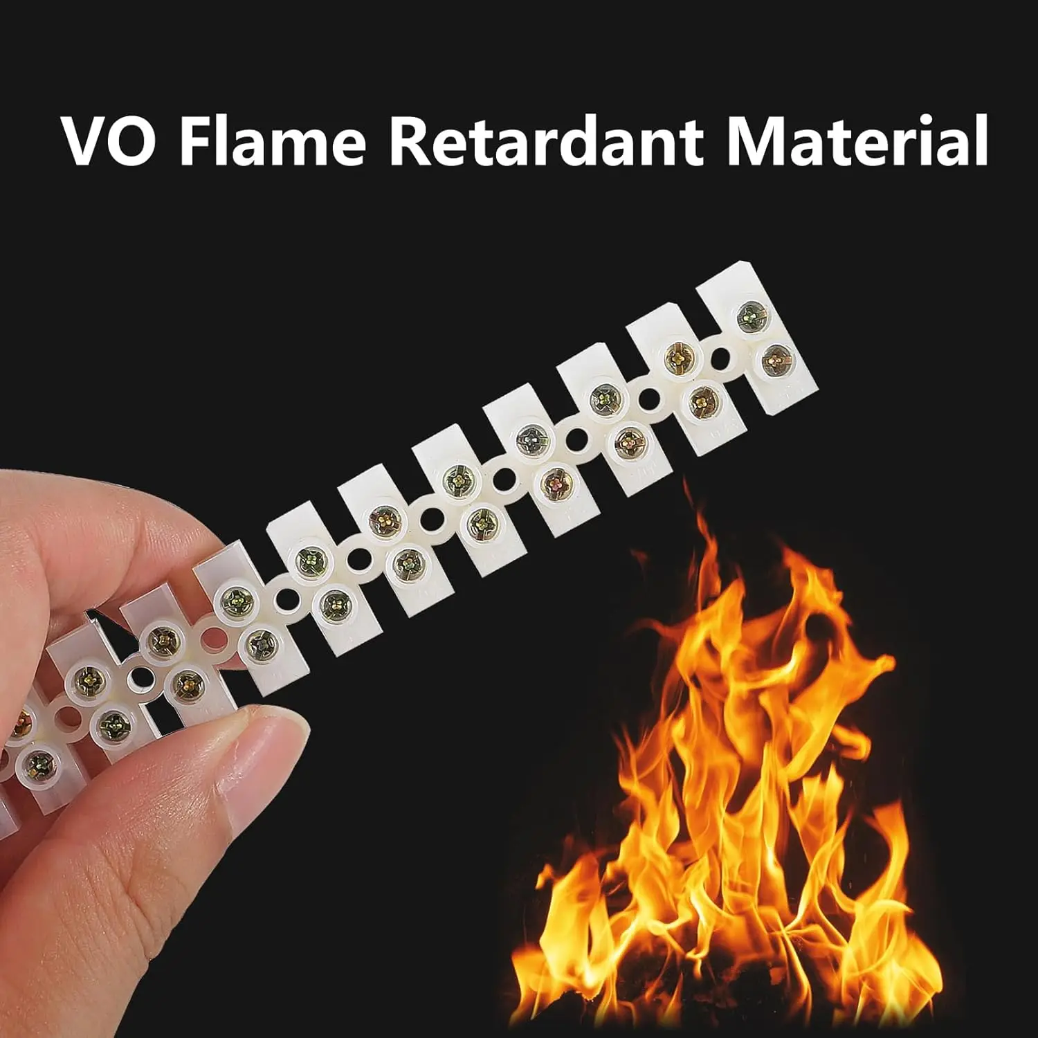 Juego de bloques de terminales de 20 piezas, tira de terminales de doble fila de 12 posiciones, Terminal de tornillo, bloque de barrera eléctrica para proyectos domésticos pequeños - imagen 4