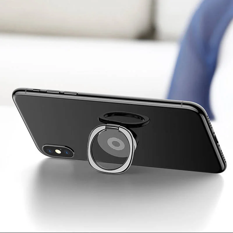 Soporte de anillo para teléfono móvil SUP, rotación de 360 grados, soporte de agarre transparente para dedo, Compatible con teléfono inteligente, soporte redondo ultrafino 2025 - imagen 4