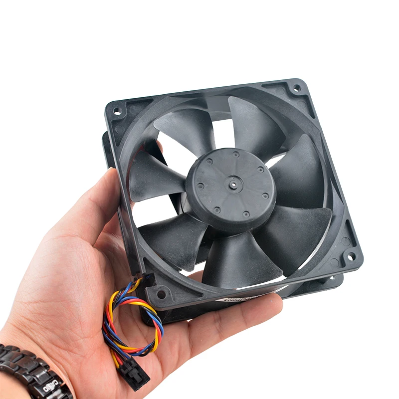 4715KL-04W-B86 12cm 120mm ventilador 120x120x38mm DC12V 2.50A 4 pines ventilador de flujo axial de alta velocidad ventilador de refrigeración para chasis de servidor - imagen 5