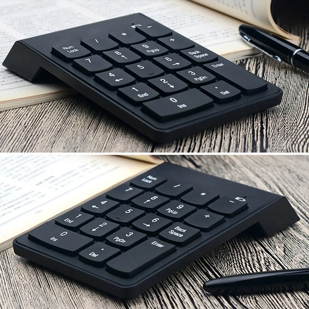 Nuevo teclado inalámbrico 2,4G, Mini teclado numérico Digital para contabilidad, finanzas, teclado inteligente numérico de 18 teclas para ordenador portátil y portátil - imagen 2