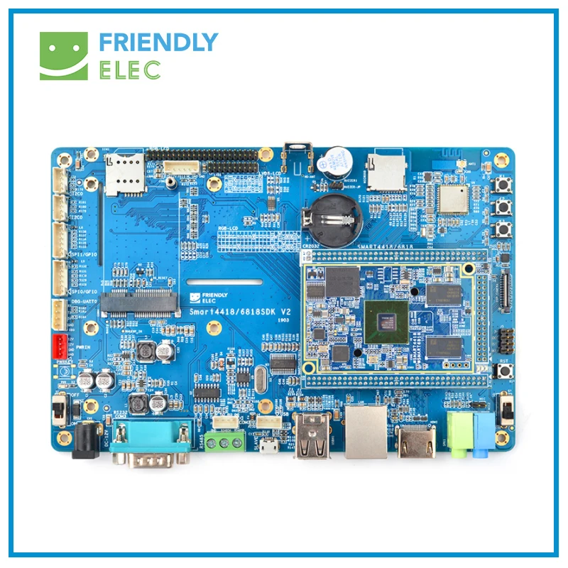 SMART6818SDK(2,0) S5P6818 4,3 '7' 10,1'LVDS LCD 4G 800*480 800*1280 pantalla capacitiva FriendlyELEC - imagen 2