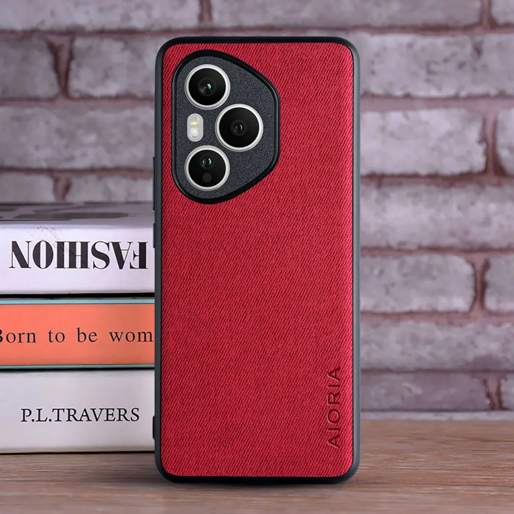 Funda para Honor 400 lite cuero maestro textil duro cuero moda teléfono cubierta Coqua para honor 400 lite Pro 5G funda capa - imagen 5