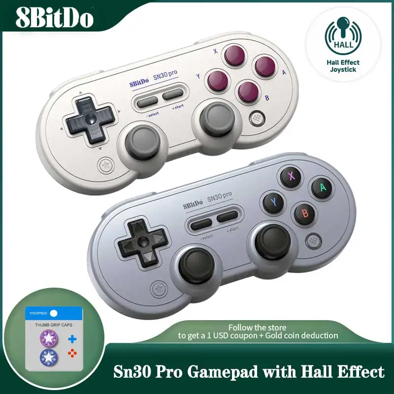 8bitdo SF30 Pro – Mando Bluetooth para Switch, PC y Android - imagen 2