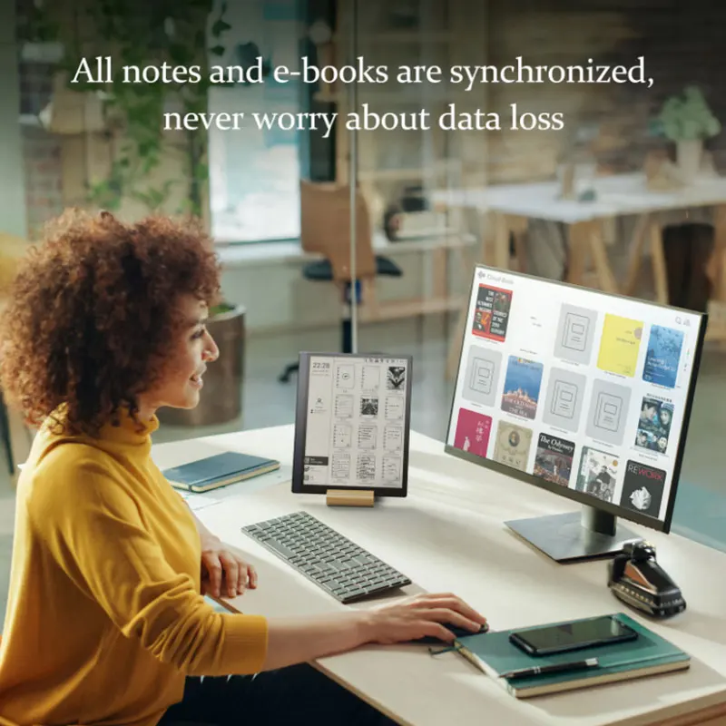 KloudNote Slim Bloc de notas E-Ink de 10,3" - Tableta ultrafina Android con bolígrafo digital - imagen 3