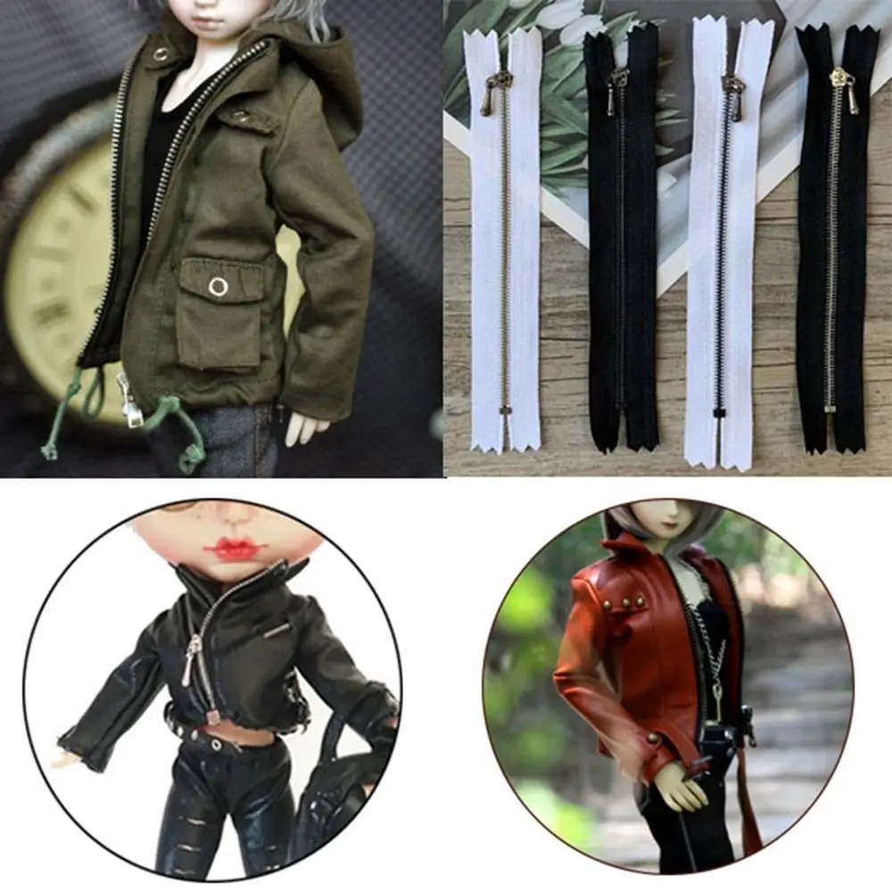 Mini cremallera para ropa de muñeca, accesorio para manualidades, costura hecha a mano, álbum de recortes, apliques de ropa, novedad, gran oferta - imagen 3