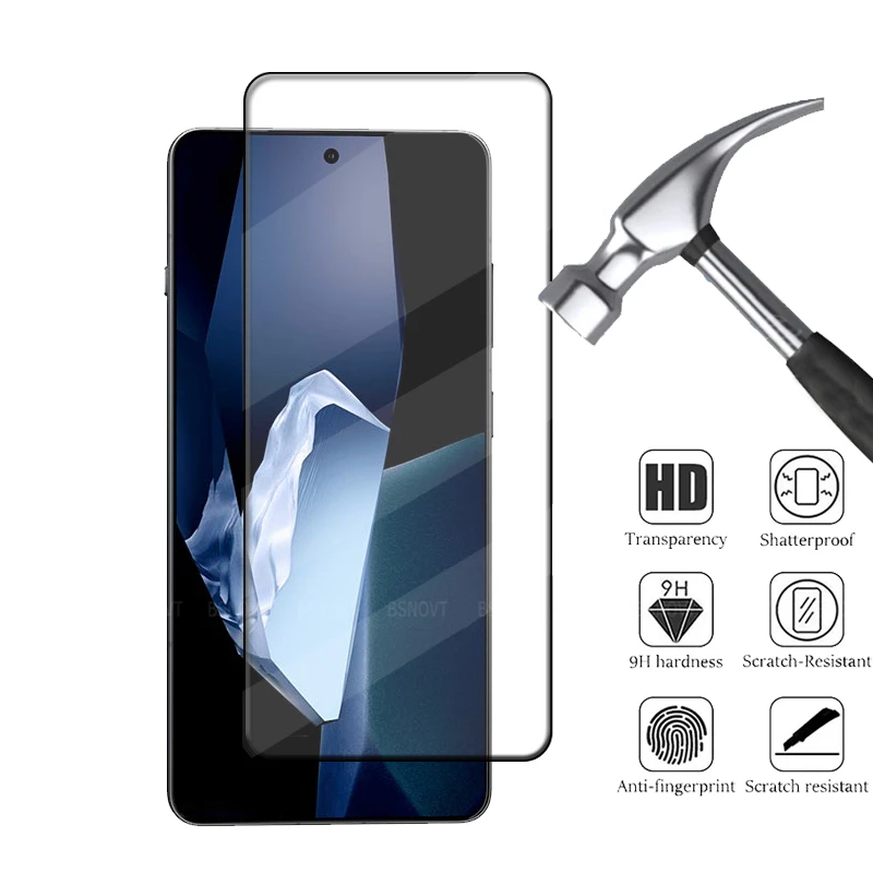 6 en 1 para Oneplus 13R vidrio Oneplus 13R vidrio templado Protector de teléfono cubierta completa pegamento Protector de pantalla Oneplus 13R lente de vidrio - imagen 3