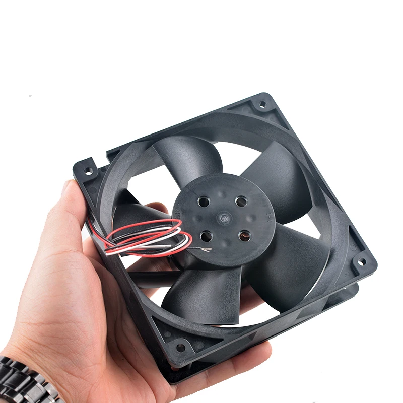 12038VA-48R-EL 12cm 120mm ventilador 120x120x38mm DC48V 0.90A ventilador de flujo axial de doble rodamiento de bolas ventilador de refrigeración para convertidor de frecuencia - imagen 5