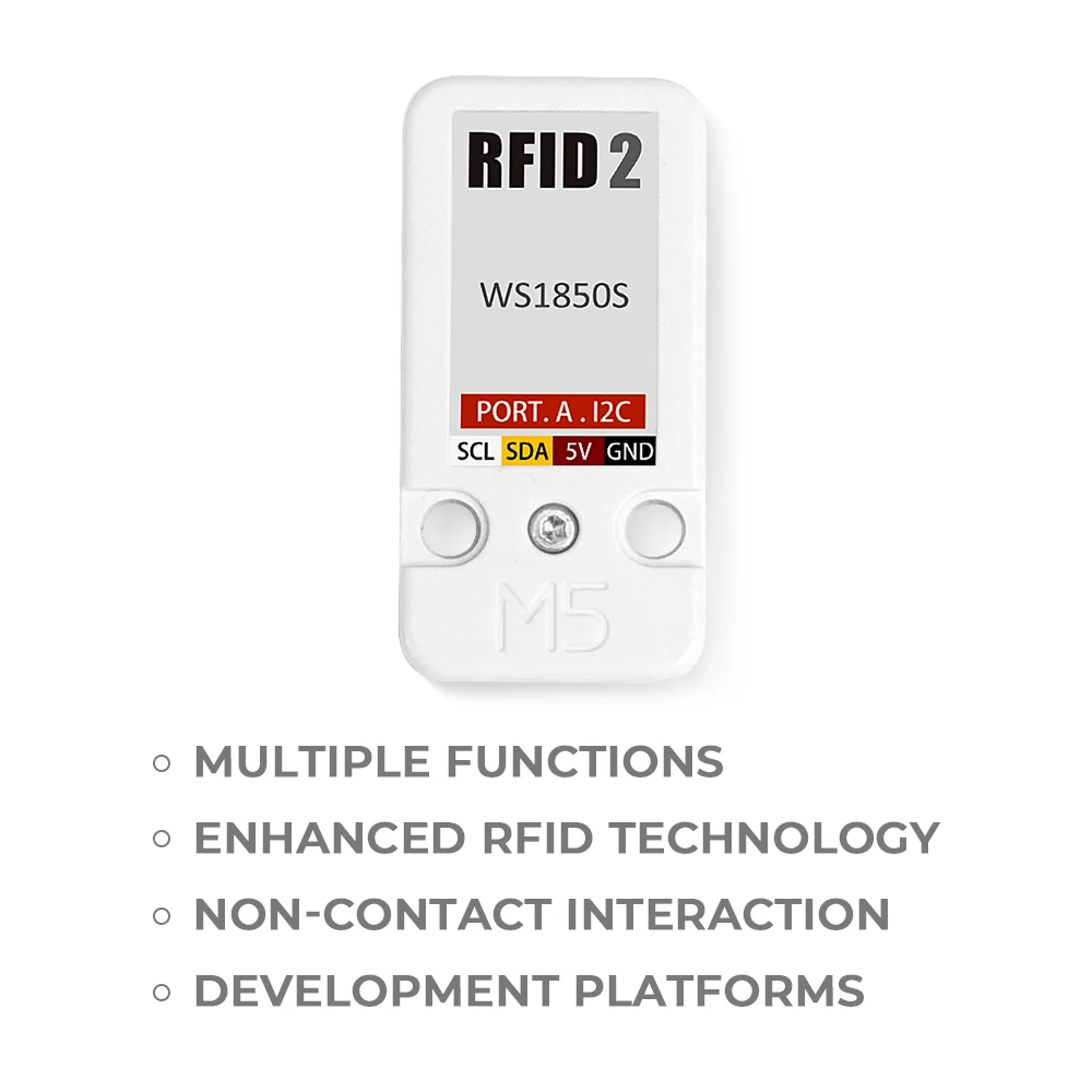 Unidad lector/escritora oficial Mini RFID 2 M5Stack (WS1850S) - imagen 5