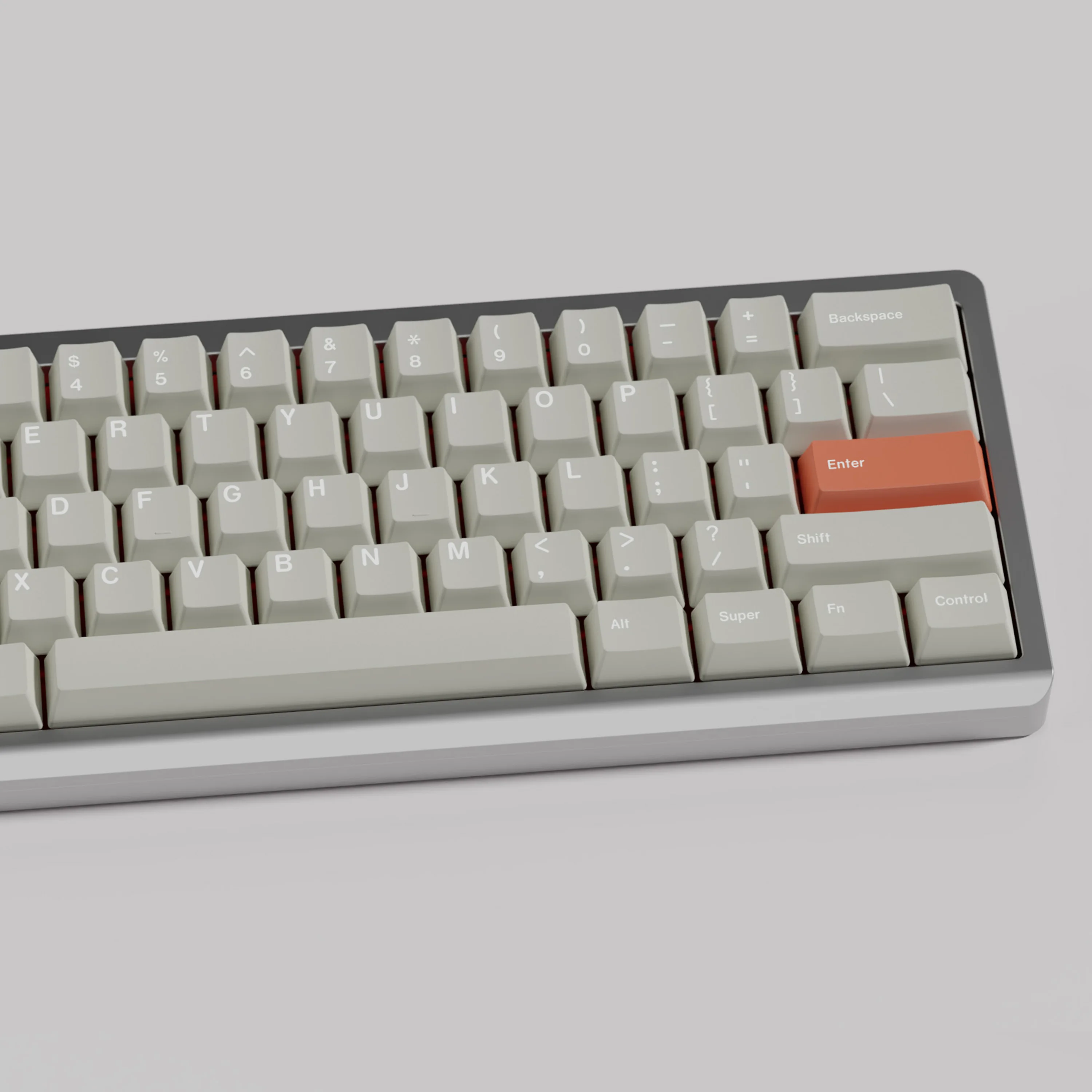 Teclas de Material moderno PBT GMK, teclas de sublimación de tinte con perfil de cereza para teclado mecánico MX Switch, barra espaciadora doble B - imagen 4