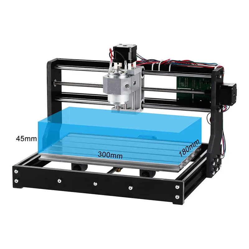 CNC 3018 PRO MAX enrutador máquina de grabado láser 3 ejes Control GRBL cortador de madera grabador fresadora para PCB PVC DIY - imagen 4
