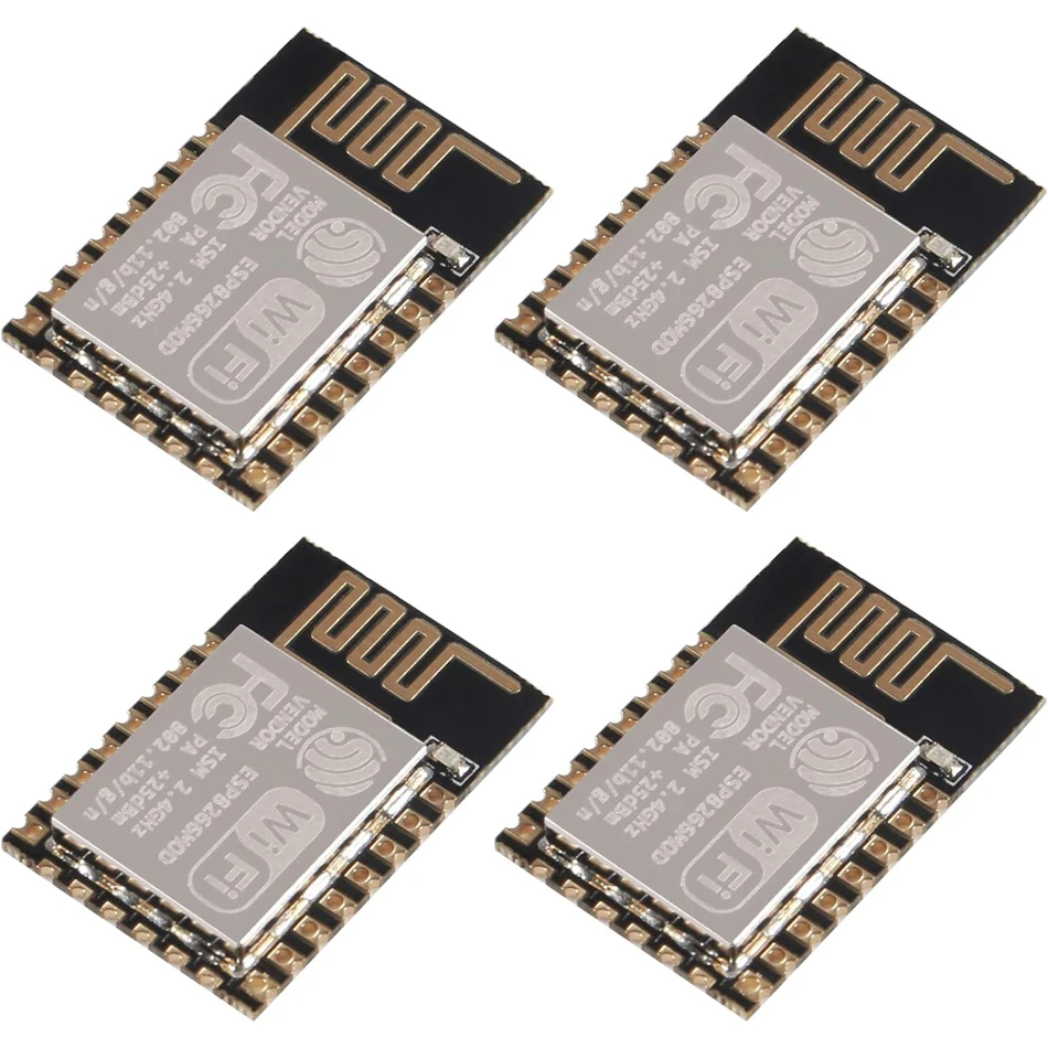 4 Uds ESP8266 ESP-12F ESP-12E WiFi módulo serie microcontrolador 802.11N transceptor inalámbrico módulo de red de puerto remoto