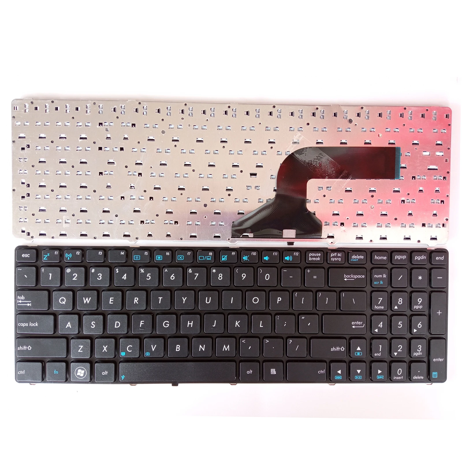 Teclado para portátil estadounidense para ASUS K52 K52JK K52JK K52JR K52F K52JB K52JC