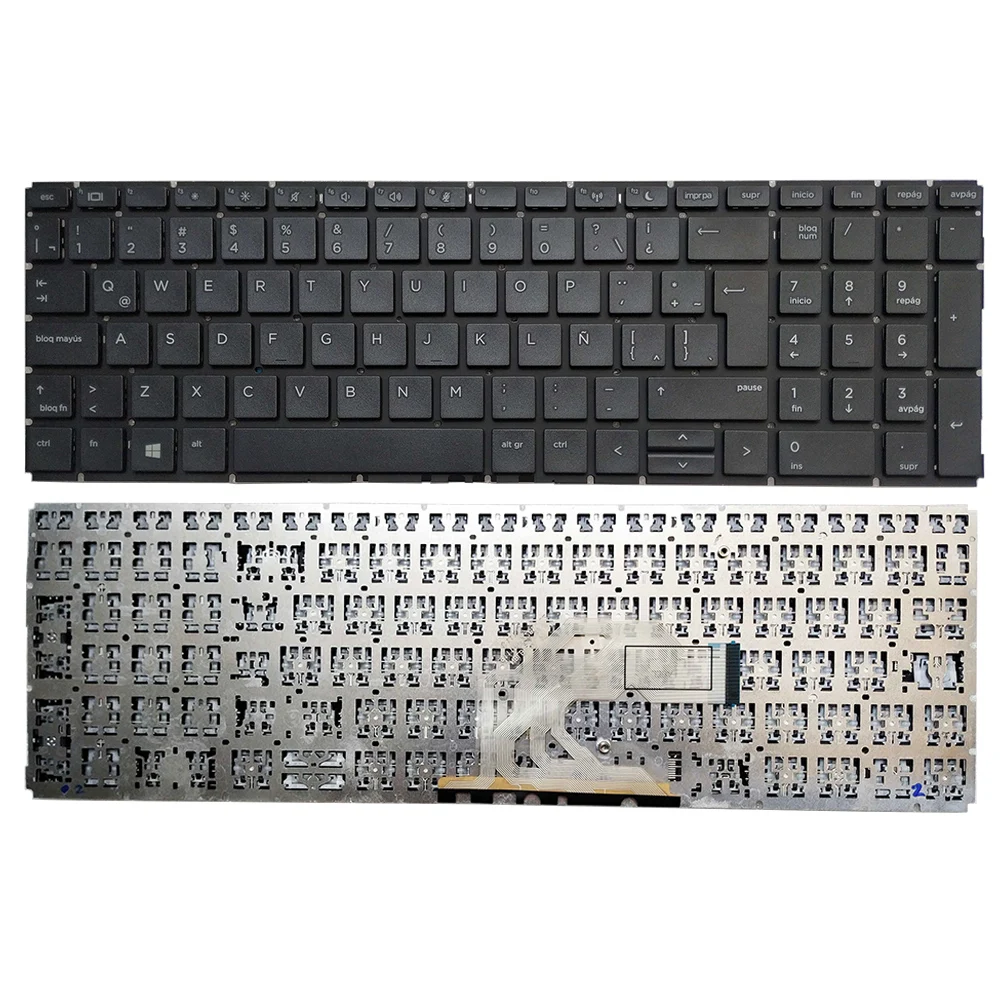 Nuevo teclado español/latino para HP ProBook 15 450 G6 455 G6 455R G6 450 G7 455 G7 455R G7 Laptop LA/SP con cubierta superior con reposamanos - imagen 5