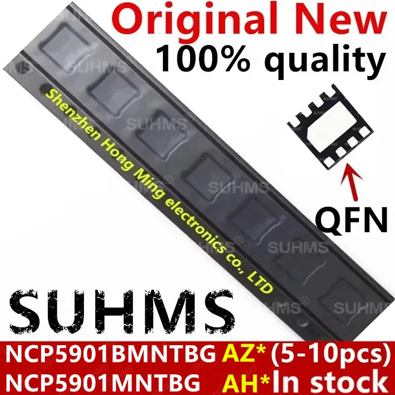 (5-10 piezas) 100% nuevo NCP5901BMNTBG NCP5901B (AZC AZ9 AZM AZ...) NCP5901MNTBG NCP5901 (AH6 AHL AH3 AJ4 AJ2 AJ... AH...) QFN-8