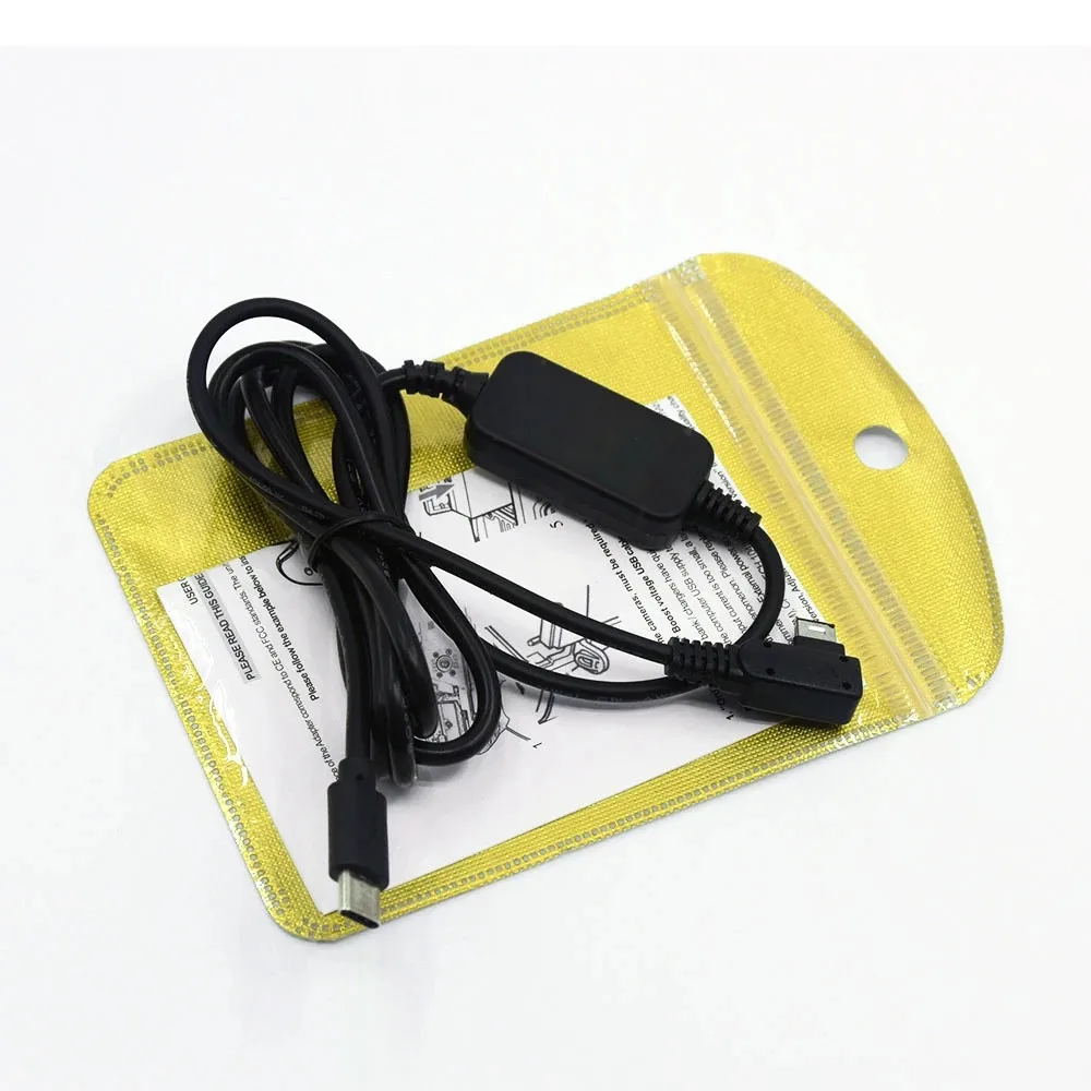 Cable adaptador de cargador de banco de energía PW10AM PD USB tipo C para Sony Alpha A58 A99 VG10 DSLR-A450 A500 A550 A700 A850 A900 A350K A700K - imagen 5