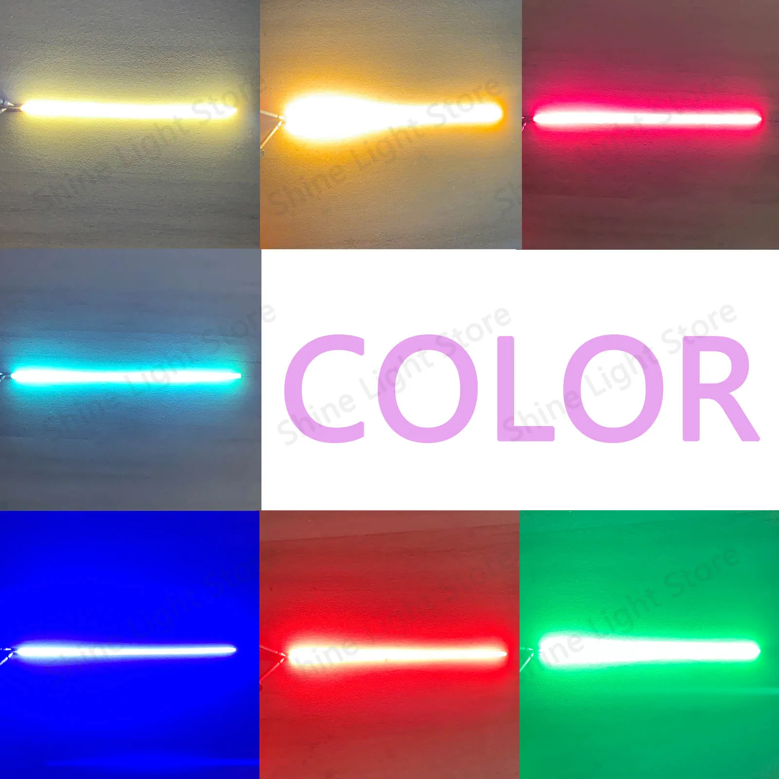 Filamento Flexible LED DIY puede cortar postes positivos y negativos de 128mm con el mismo extremo DC3V bombilla artística luz de ambiente - imagen 5