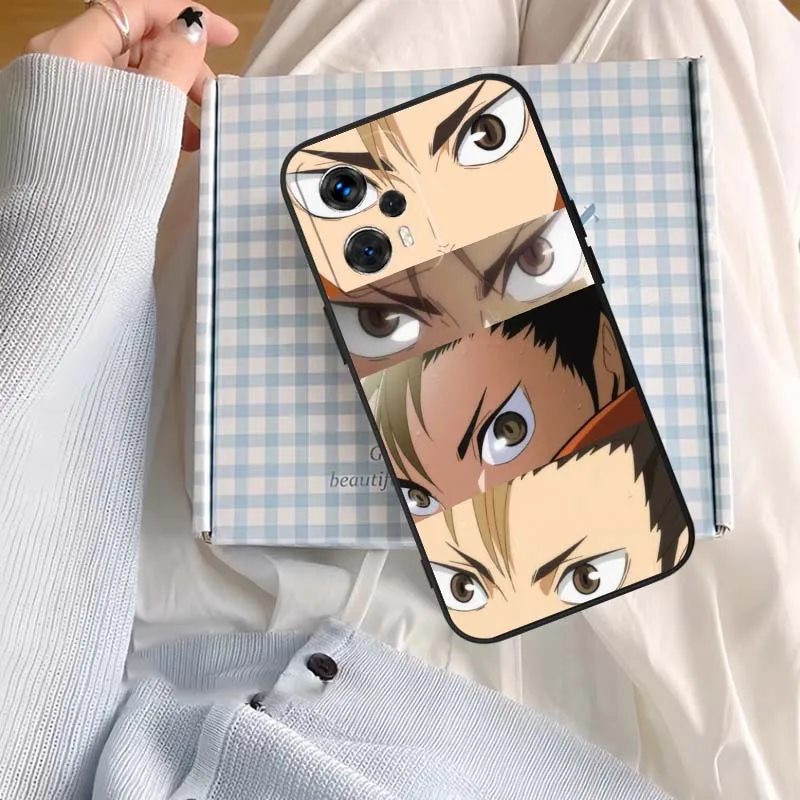 Nishinoya Yuu funda de Anime para Motorola G86 G85 G84 G75 G73 G72 G56 G55 G54 G41 G35 G34 G31 G23 G05 funda de teléfono negra - imagen 5