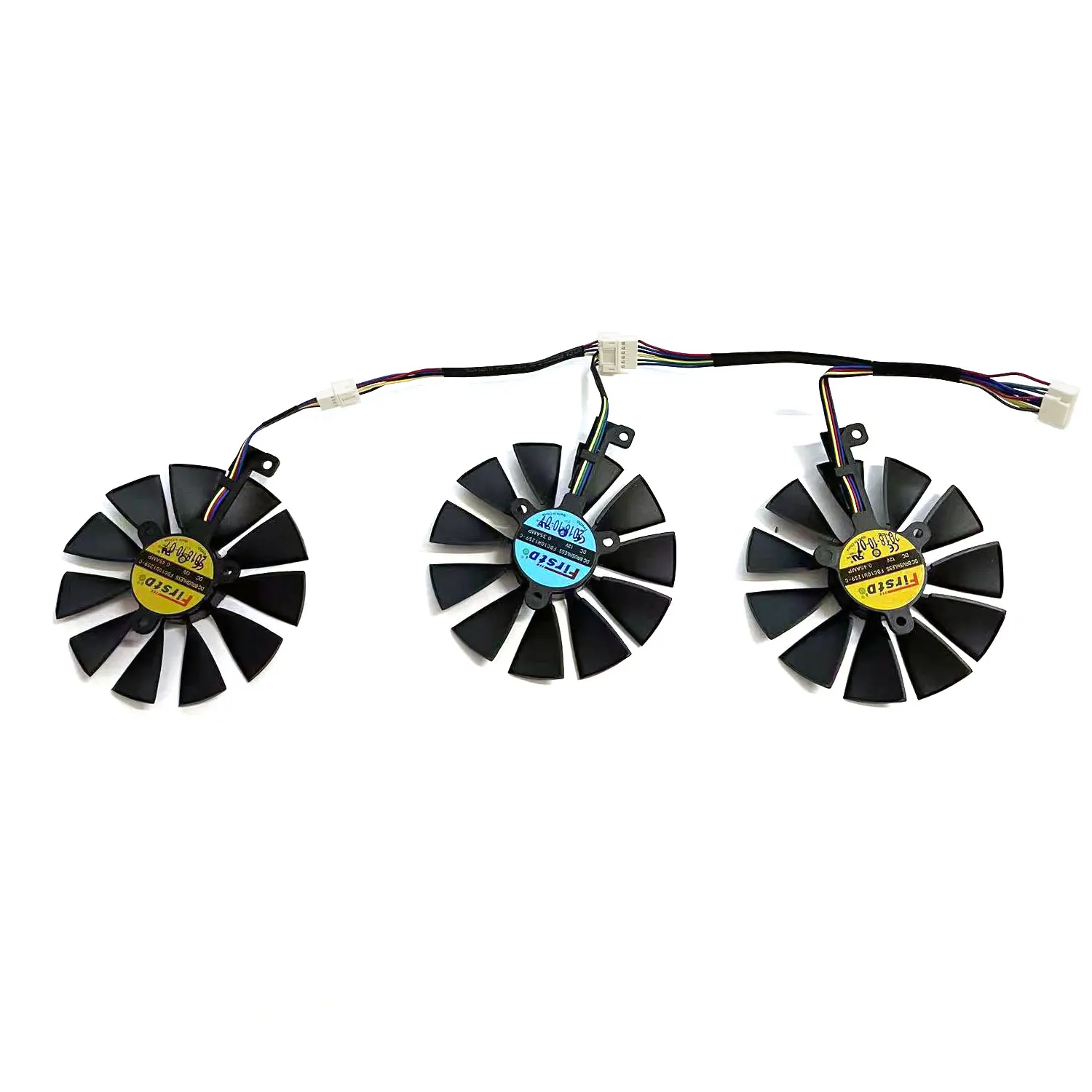 UKGF nuevo 87MM 7PIN FDC10H12S9-C FDC10U12S9-C adecuado para la tarjeta gráfica ASUS GeForce RTX2060 2060S 2070 ROG STRIX OC - imagen 3