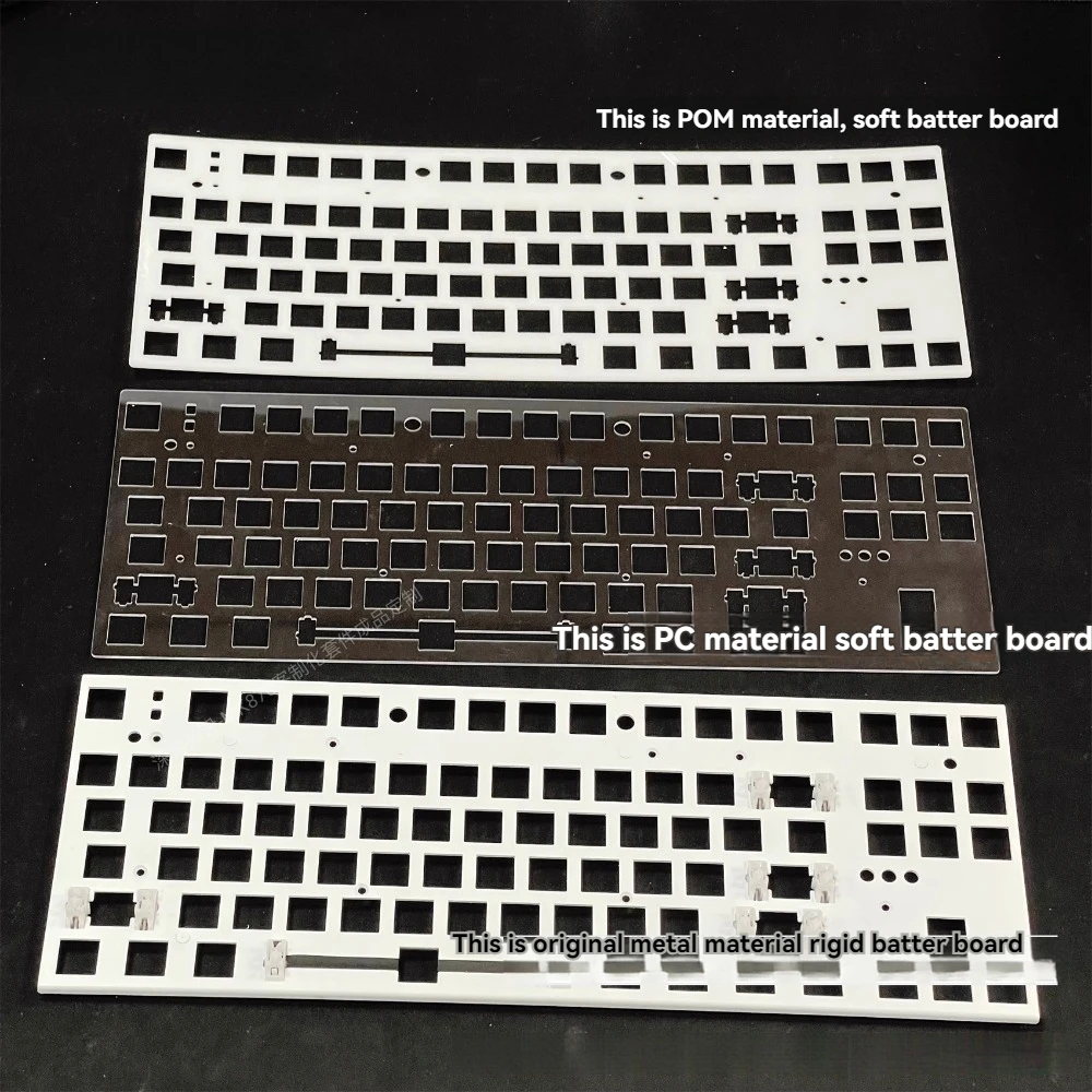 Placa de posicionamiento FL·ESPORTS MK870 para teclado mecánico con Material PC/POM/Fr4, accesorios de teclado para juegos personalizados gruesos - imagen 4