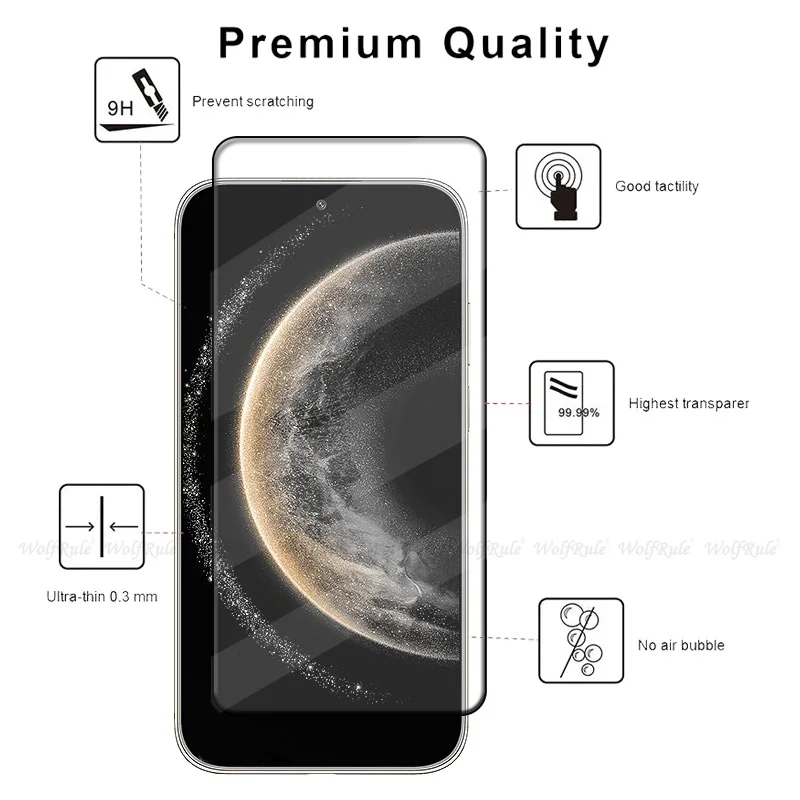 6 en 1 para Huawei Mate 70 Air Glass Huawei Mate 70 Air Glass cubierta completa pegamento 9H Protector de pantalla Huawei Mate 70 lente de aire de vidrio - imagen 3