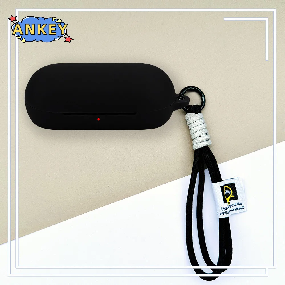 Funda para Sony WF-C700N WF-C510 WF-C500 cordón protector de nailon cubierta suave conchas manga accesorios de correa de cuerda de mano - imagen 3