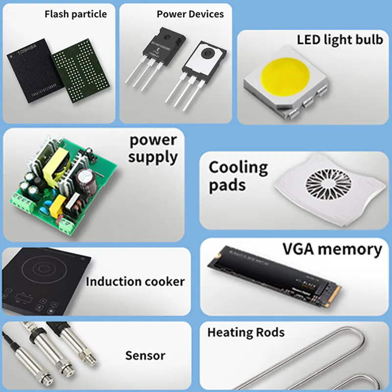Masilla térmica 14,8 W UTP-8 extrema para procesador VGA GPU IC reemplazo de almohadilla térmica de enfriamiento rápido Base de 12,8 W 16,8 W ilimitado - imagen 3