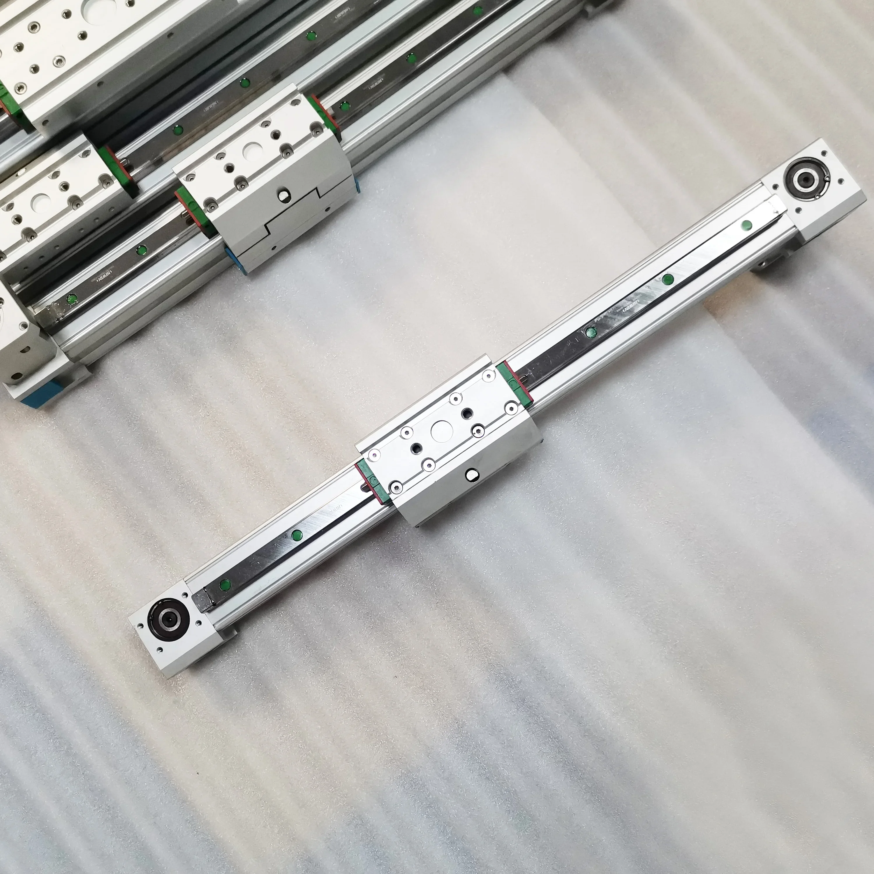 Brazo robótico de un solo eje de 60mm de ancho, módulo de guía lineal de transmisión por correa de carrera de 100mm-3900mm, actuador lineal de movimiento lineal - imagen 2