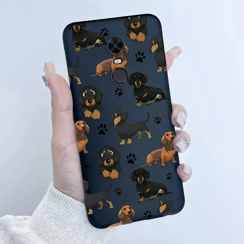 Para Redmi 5 5 Plus funda de teléfono hermosa mariposa flor diseño de niña suave silicona TPU carcasa trasera para Redmi5 5Plus cubre Etui - imagen 5