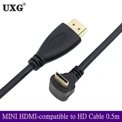 Cable HDMI Angular 90° Macho / Chapado Oro 1080p HDTV
