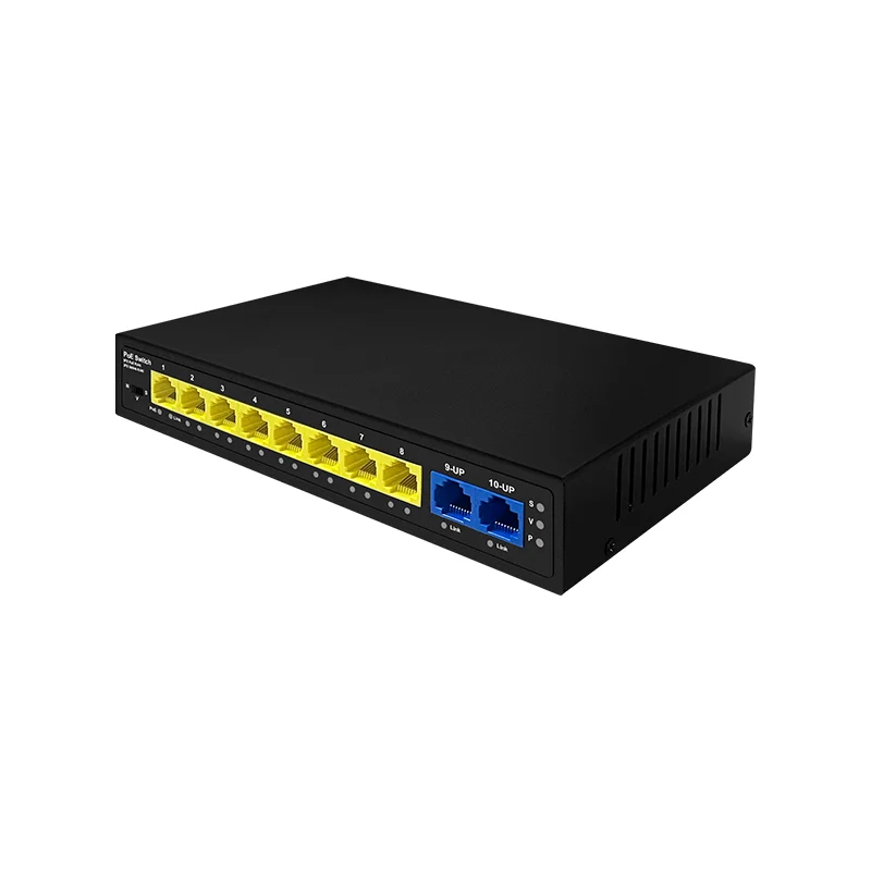 Conmutador Ethernet PoE 4/8/16 puertos con uplink 2 Gbps + SFP 250m - imagen 5