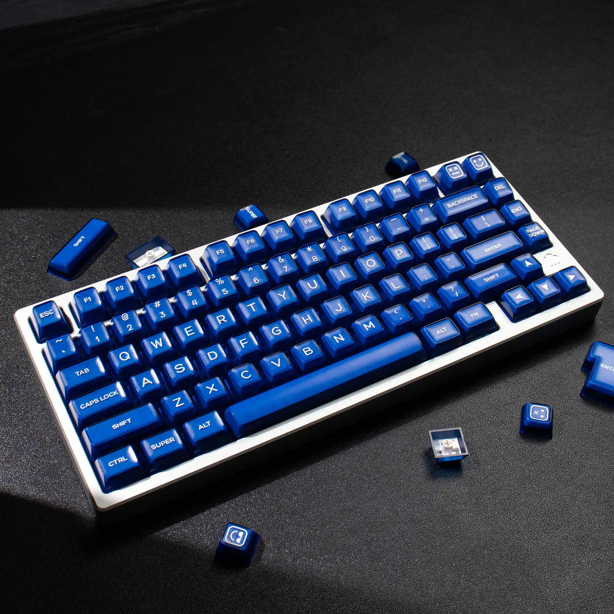 Teclas SA de 161 teclas, teclas ABS de doble disparo para teclado mecánico para jugar Cherry MX switch 84/96/104 - imagen 4