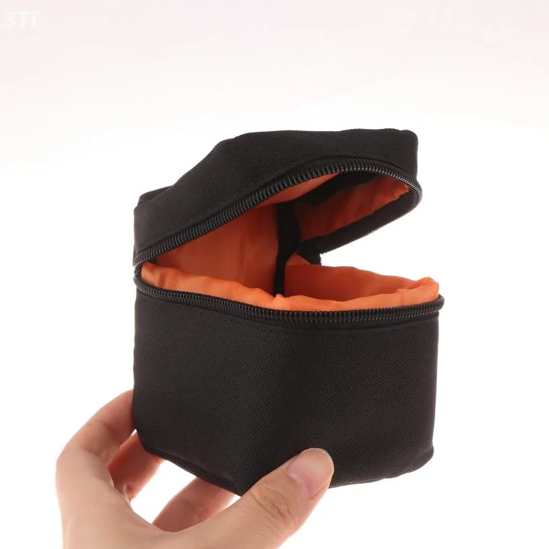 Bolsa para lentes de cámara portátil, suministros de fotografía, bolsa protectora para lentes de cámara DSLR de 10/17cm de altura, 1 unidad - imagen 5
