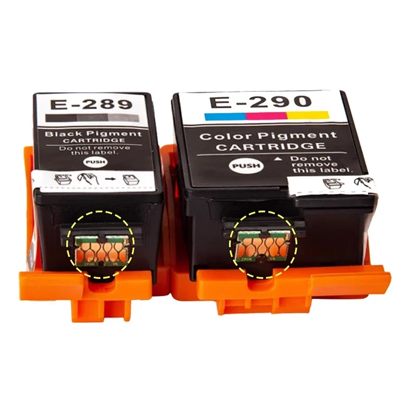 Cartucho de tinta de inyección de tinta Compatible con T289 T290 para impresora Epson 289 290 T289 T290 WorkForce WF-100 - imagen 2