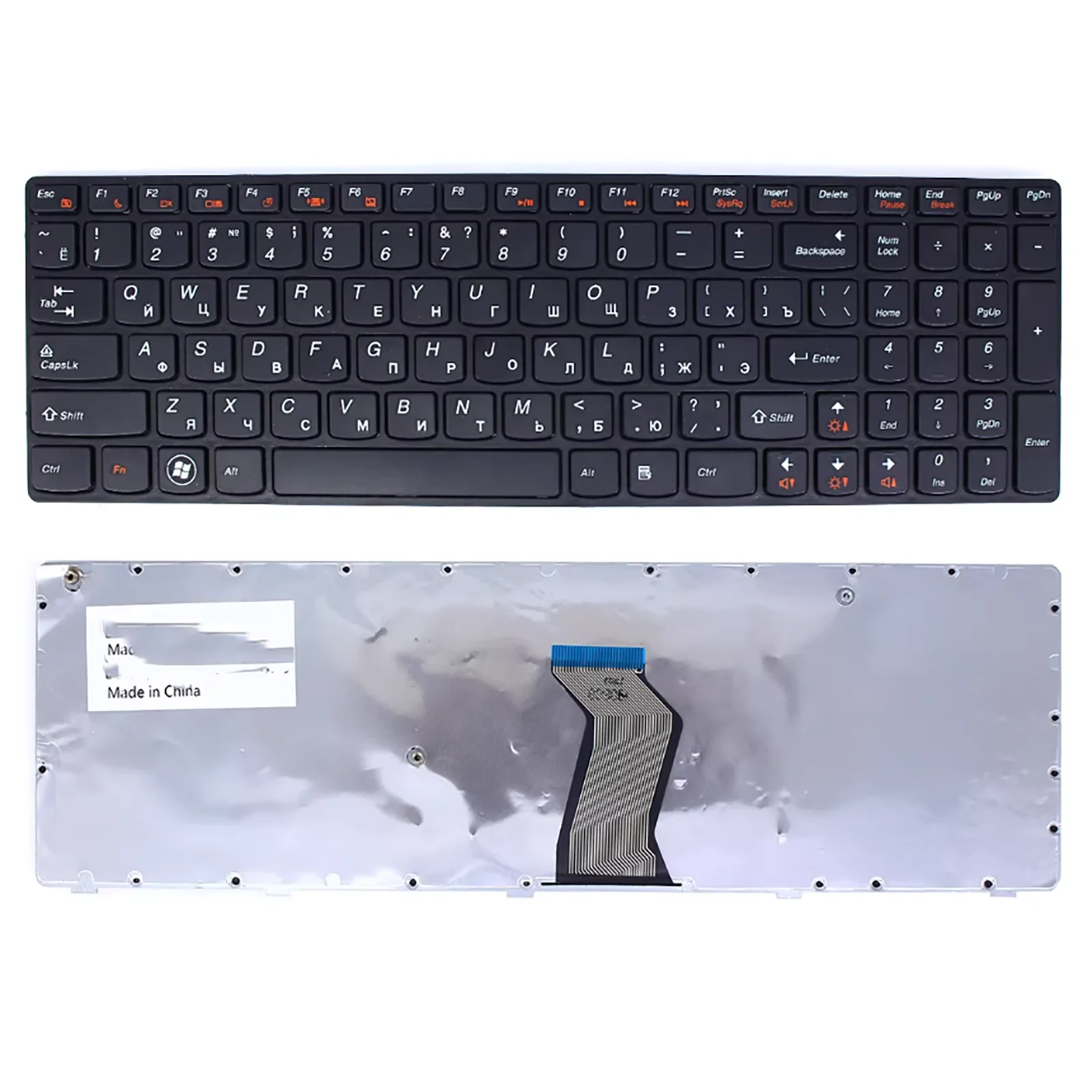 Diseño RU SP US para Lenovo V575 V570 V570C Z570 Z575 B570 B570A B570E V580 V580C B570G B575 B575A B575E B590 B590A teclado - imagen 2