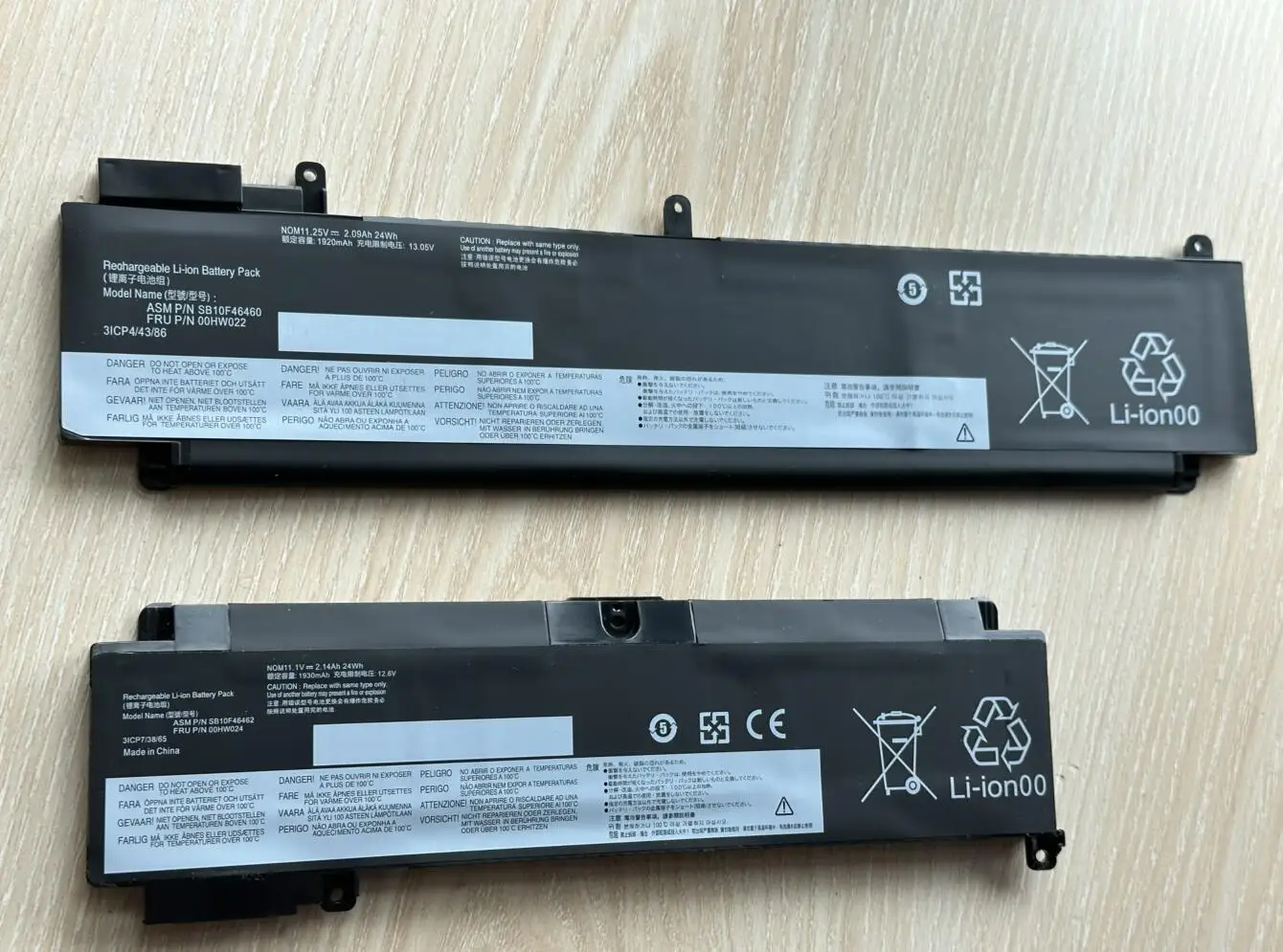 SeagullStar 00HW023 00HW022 batería para Lenovo ThinkPad T460S T470S Series SB10F46460 batería del ordenador portátil 00HW025 00HW024 Notebook - imagen 2