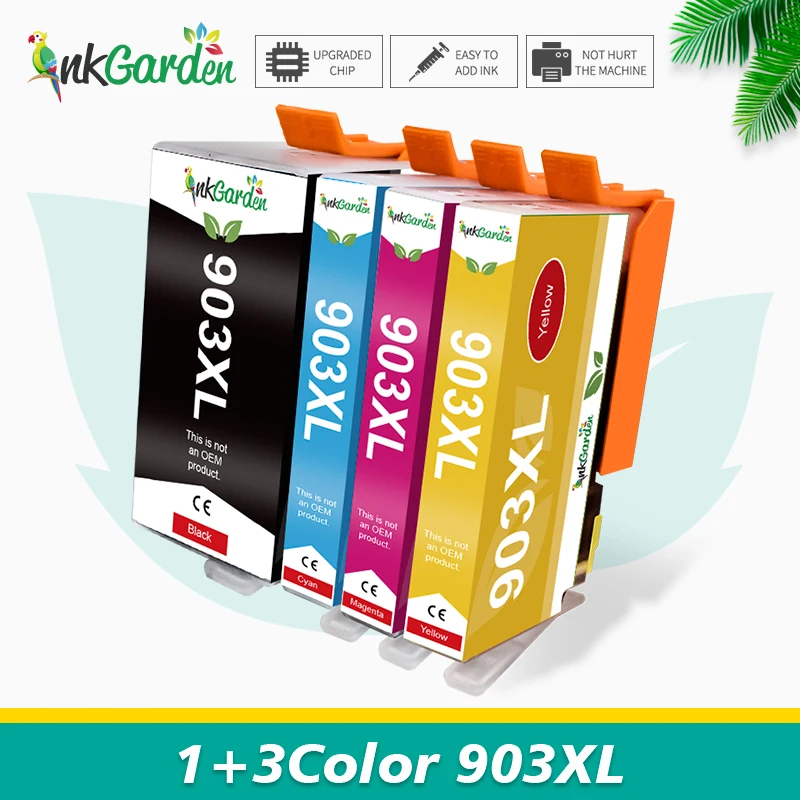 Cartucho de tinta Compatible 903XL 903 para impresora HP Officejet 6950 6951 OfficeJet Pro 6960 6970 6974 para HP 903xl