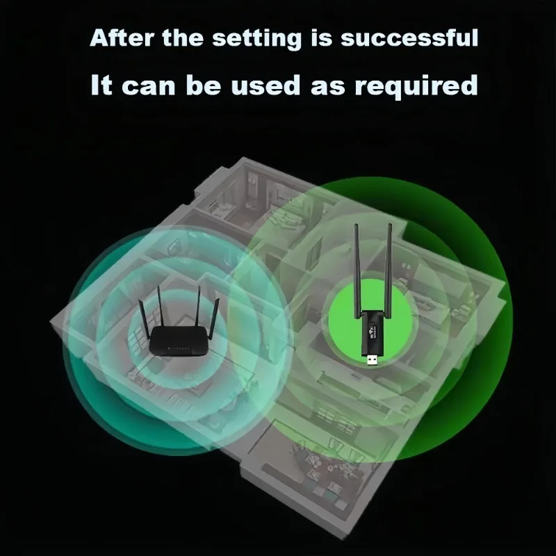 Repetidor WiFi inalámbrico, enrutador extensor de señal WiFi, amplificador de largo alcance, punto de acceso, USB 2,4G, 300Mbps - imagen 5