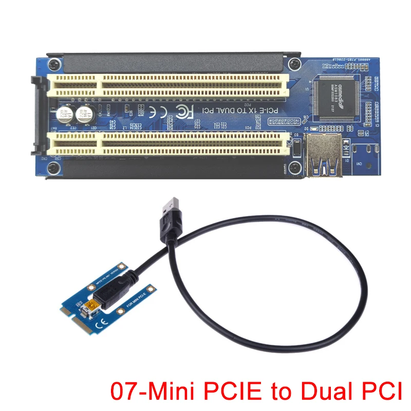 07 Mini PCIE to 2PCI