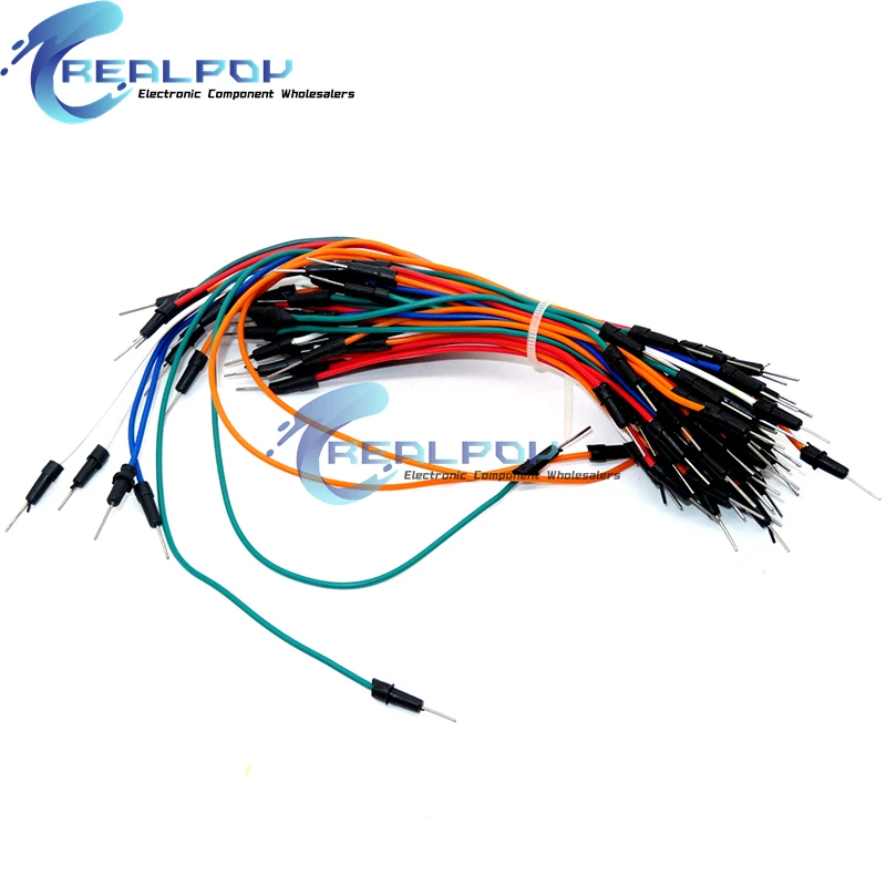 65 Uds nuevo Cable de puente de placa de pruebas Flexible sin soldadura para Arduino para placa de pruebas 12cm 16cm 20cm 24cm - imagen 2