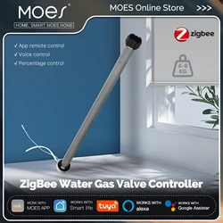 Motor Persiana Enrollable Zigbee MOES 38mm - Compatible Alexa Google Home