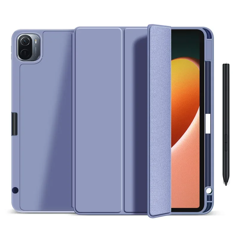 Funda para Xiomi Mi Pad 7 para Xiaomi Mipad 7 Pro Funda de silicona de 11,2 pulgadas para Funda Xiaomi Pad 7 Pro Funda con estuche para lápices - imagen 3