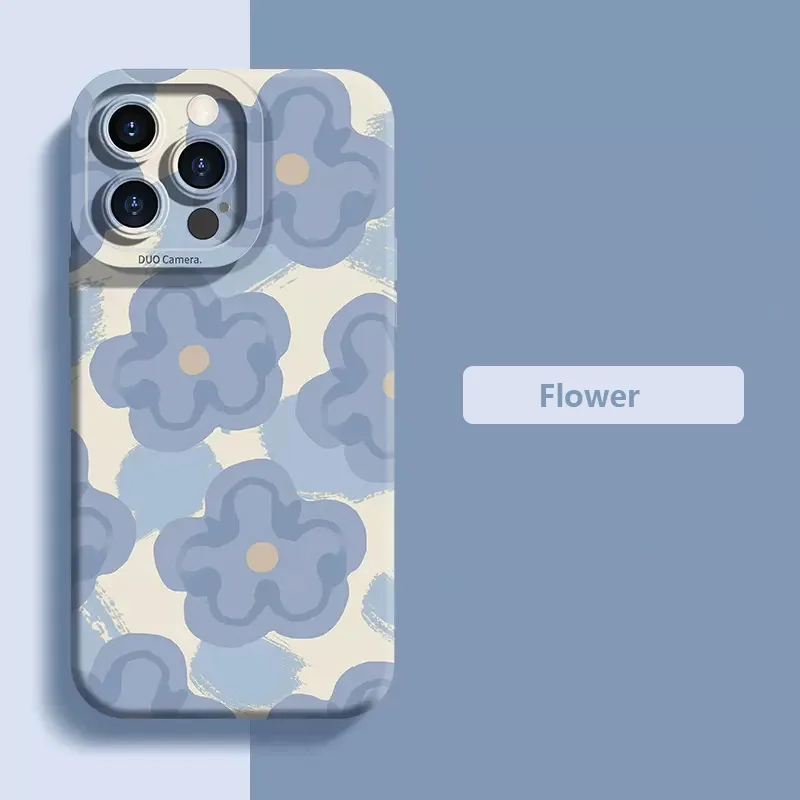 Funda de silicona con pintura de acuarela y flores para Samsung Galaxy S25 S24 S23 S22 Ultra S21 Plus FE A52 A33 A54 A55 A56 A36 A35