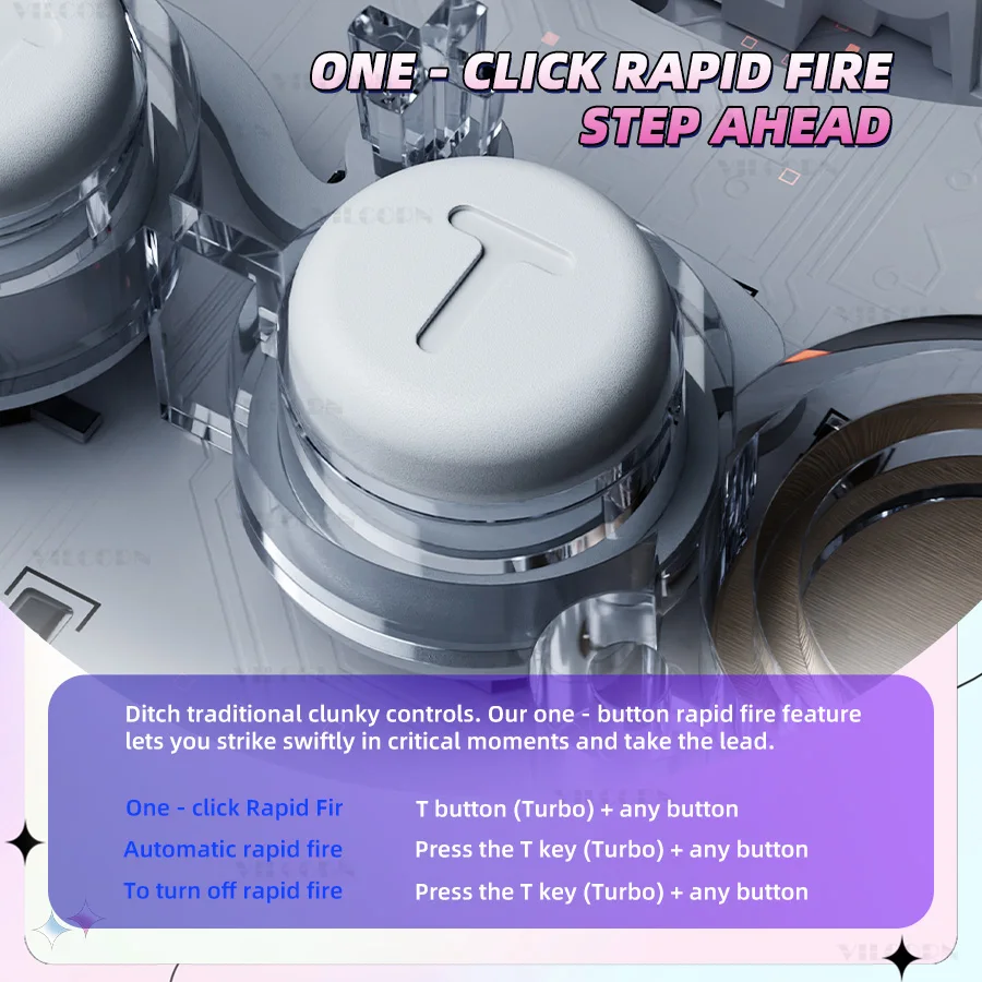 Mando inalámbrico RGB para mando de interruptor NS, Joypad Compatible con Switch Oled Lite, Joystick de PC con vibración Turbo - imagen 5